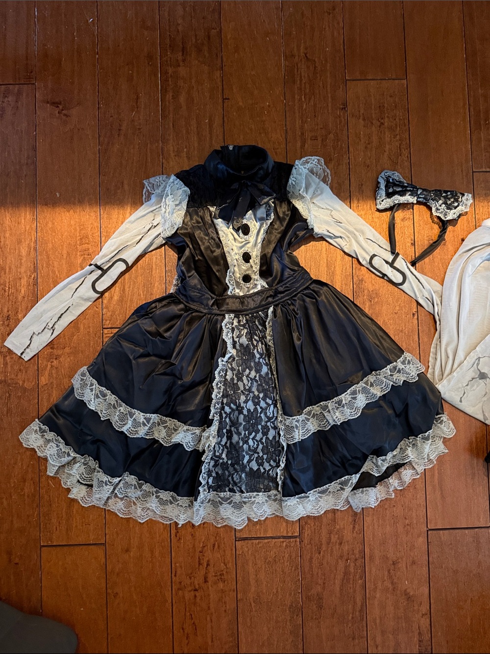 Spirit Halloween Kids Broken Doll Costume - The Signature Collection - Small